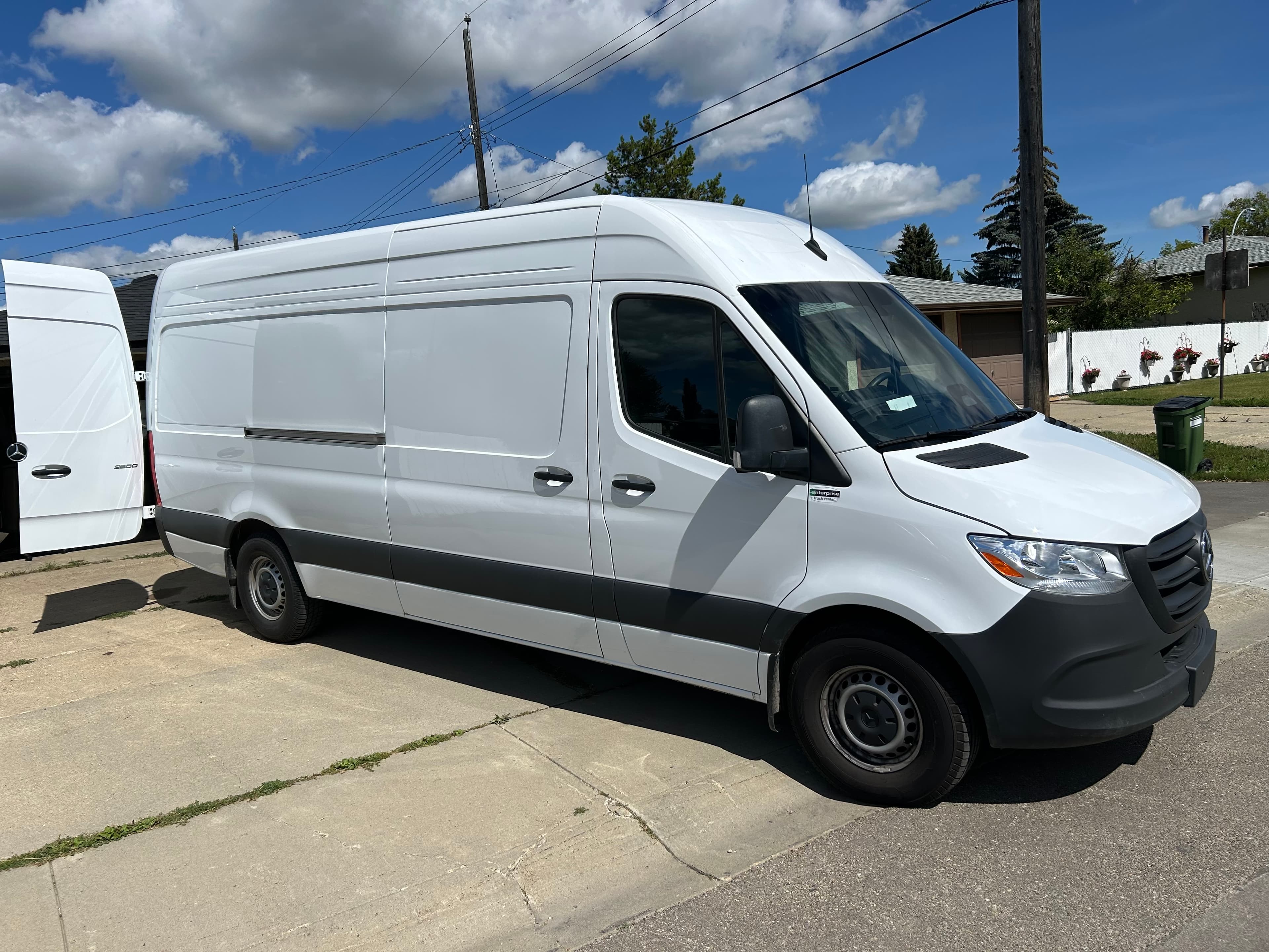 Reliable Movers Edmonton Mercedes Sprinter cargo van